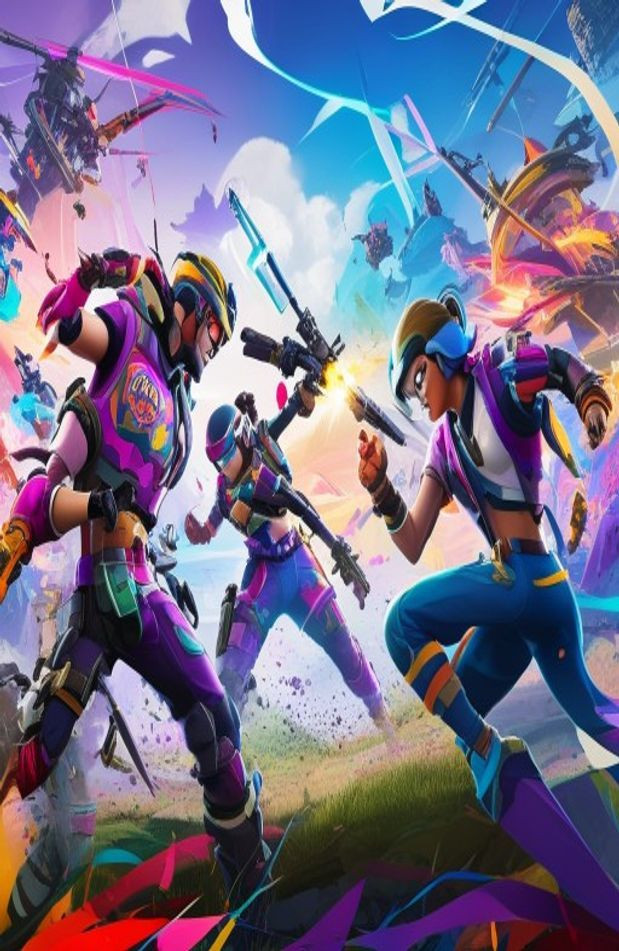 Fortnite AI Wallpaper