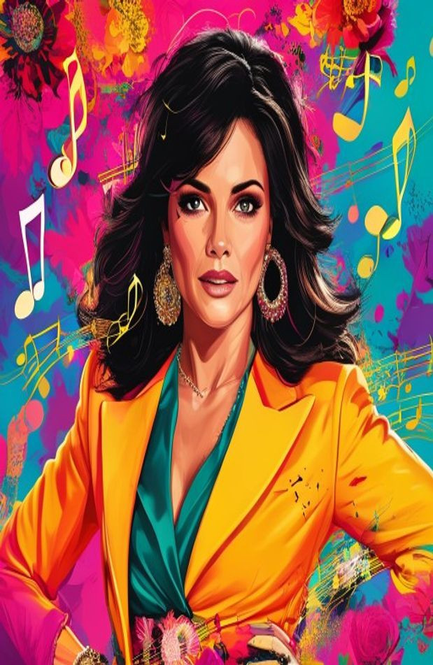 Selena Quintanilla AI Wallpaper