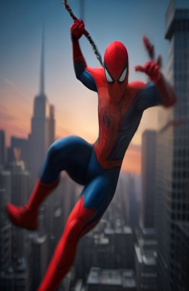Marvels Spiderman AI Wallpaper