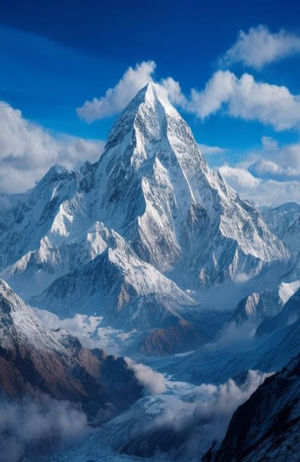 Mount Everest HD AI Wallpaper