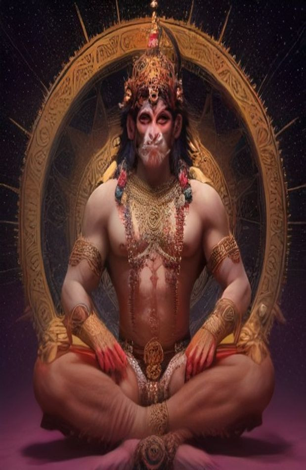Hanuman AI Wallpaper HD