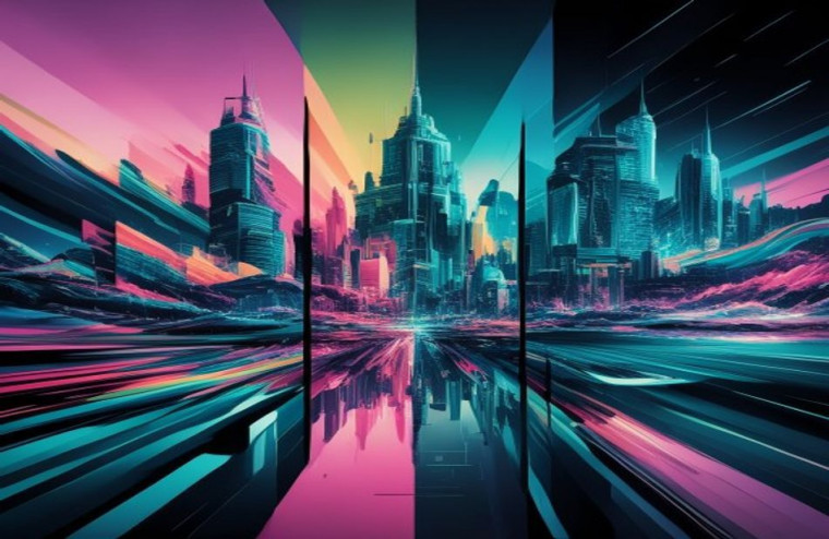 Best Triple Screen AI Wallpaper