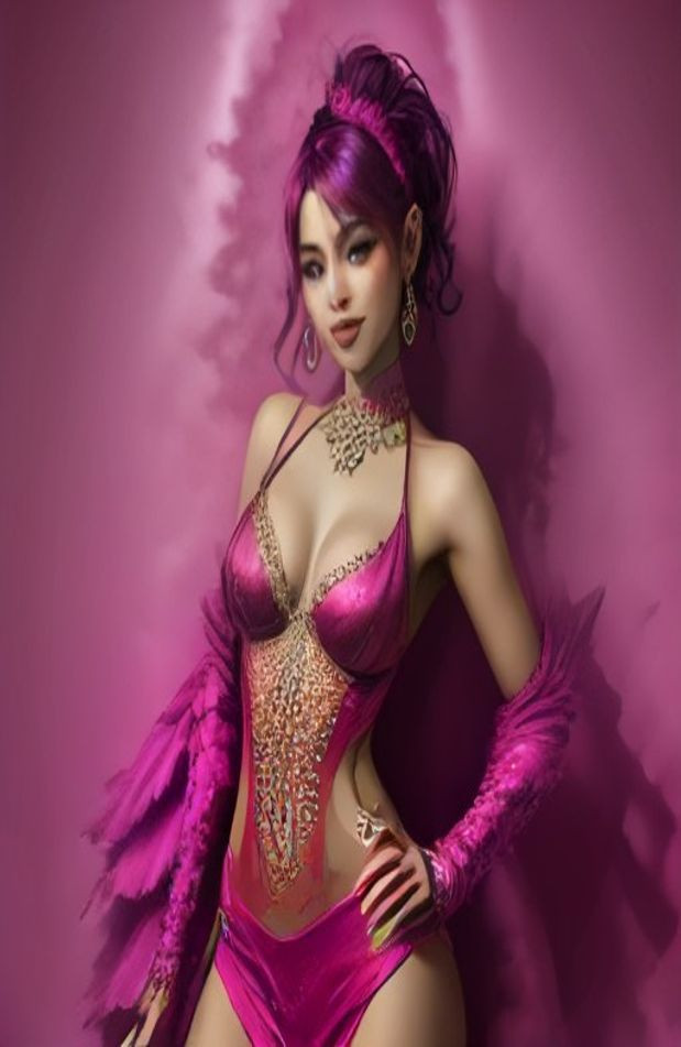 Female Celebrity AI Wallpaper