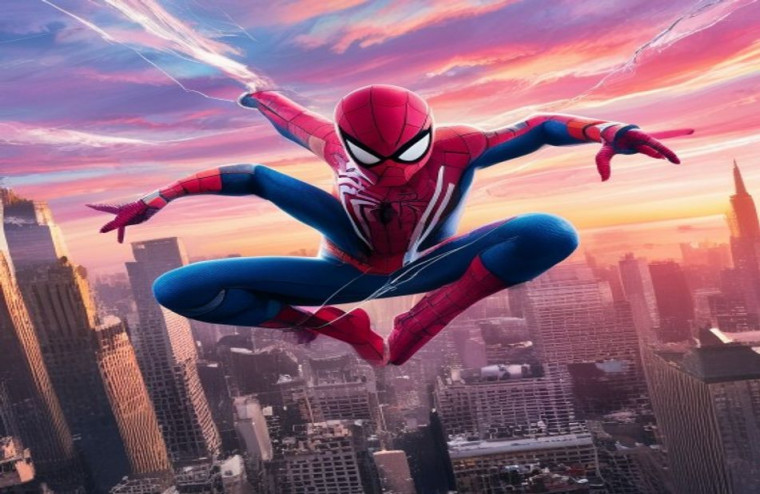 Marvels Spiderman AI Wallpaper