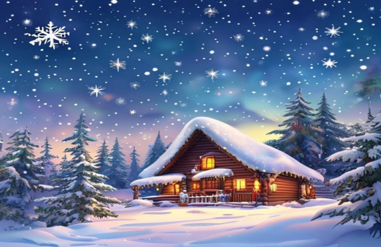 Animated Winter Screensavers And AI Wallpaper