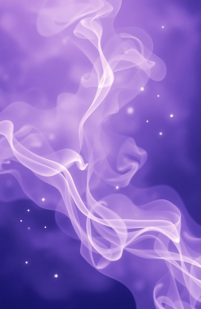 Cool Purple Aesthetic AI Wallpaper