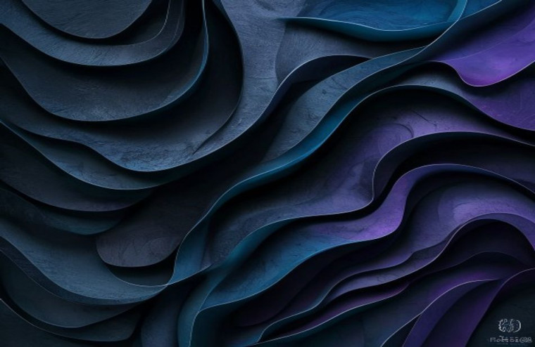 Dark Material AI Wallpaper