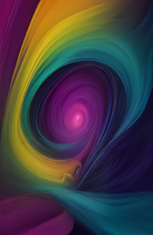 Curved Screen AI Wallpaper