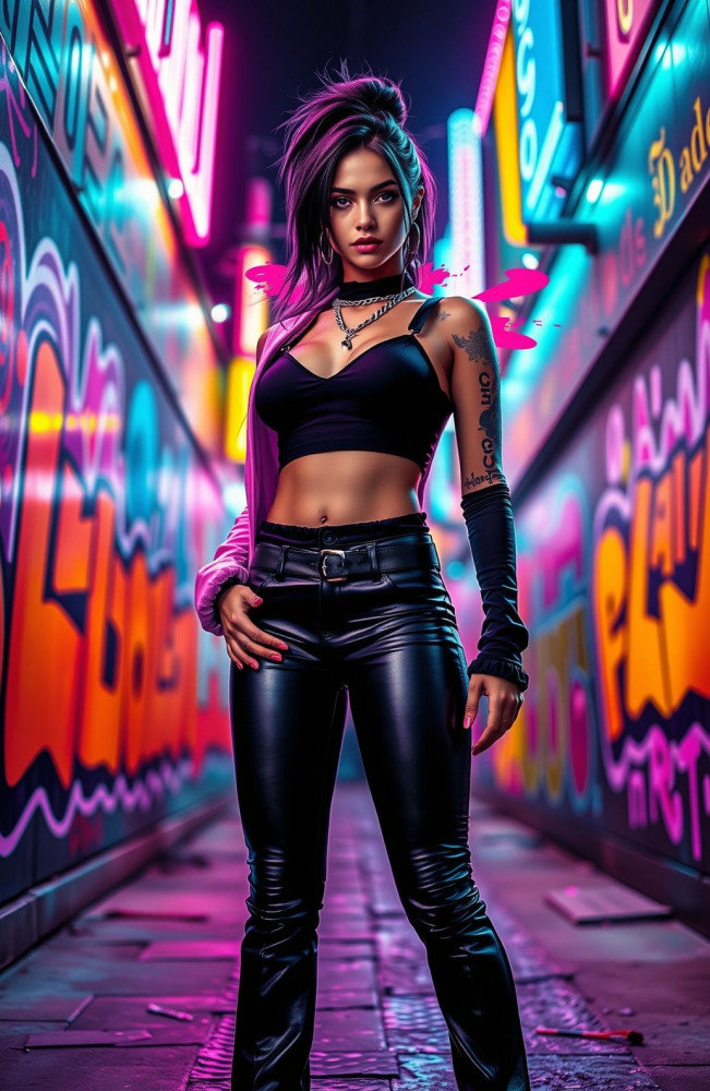 Baddie AI Wallpaper
