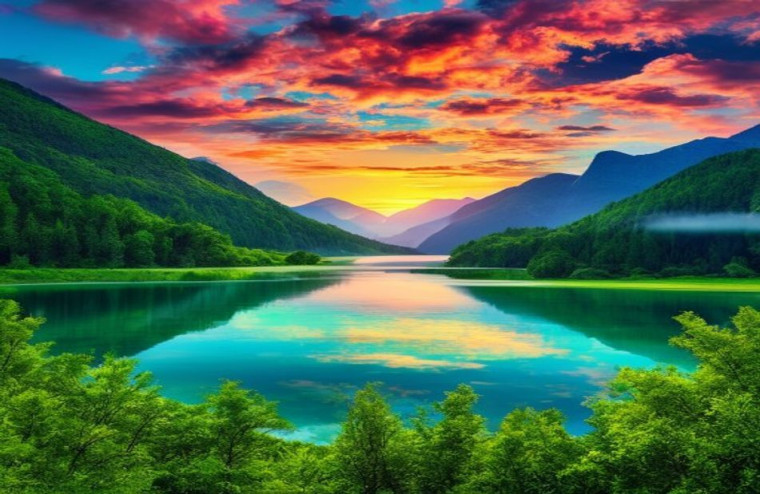 Beautiful Nature AI Wallpaper HD