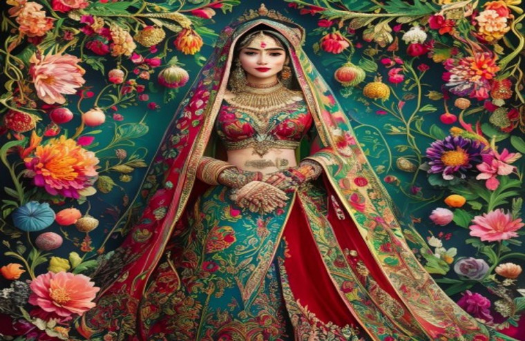 Bridal AI Wallpaper Pakistani