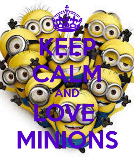 Free Download Keep Calm And Love Minions Keep Calm And Carry On Image 