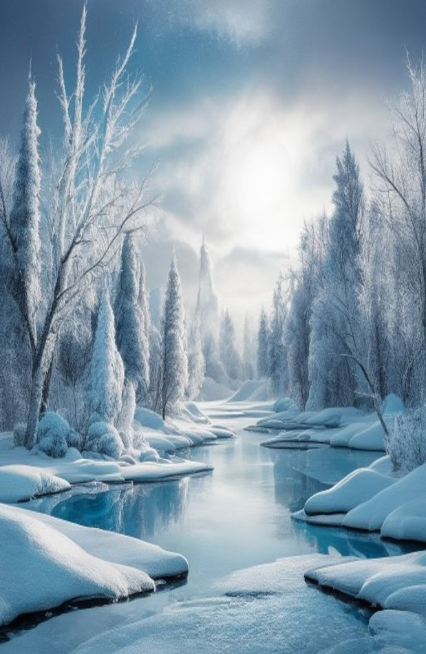 Frozen AI Wallpaper iPad