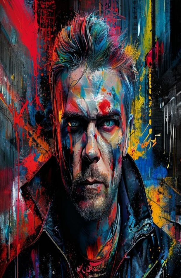 Tyler Durden AI Wallpaper