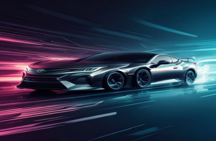 Toyota Logo AI Wallpaper