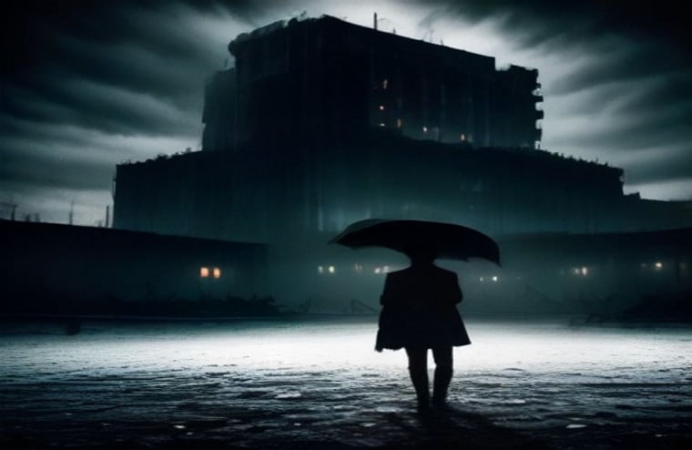 Resident Evil Umbrella Corp AI Wallpaper