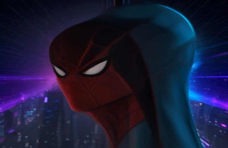 Spider Man Into The Verse AI Wallpaper