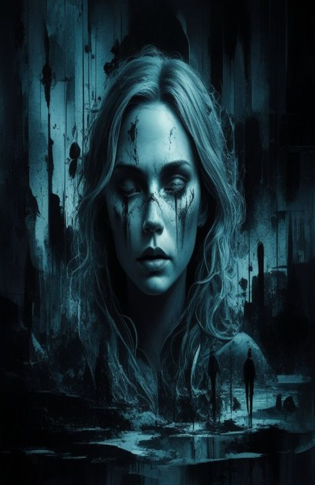 Dark Depression AI Wallpaper