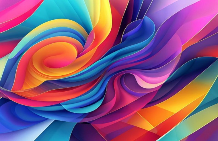 Abstract 3d AI Wallpaper