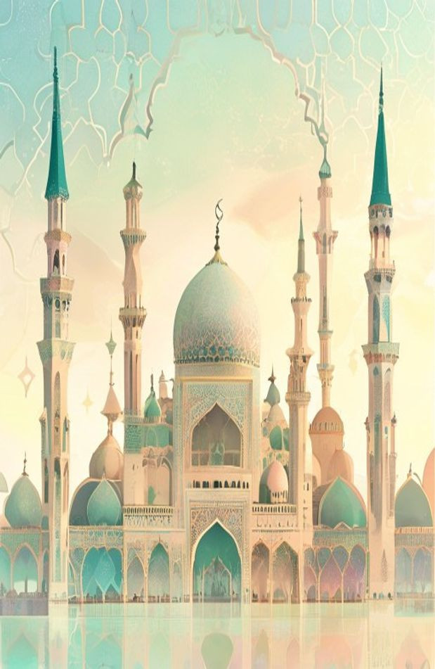 Gambar AI Wallpaper Islam