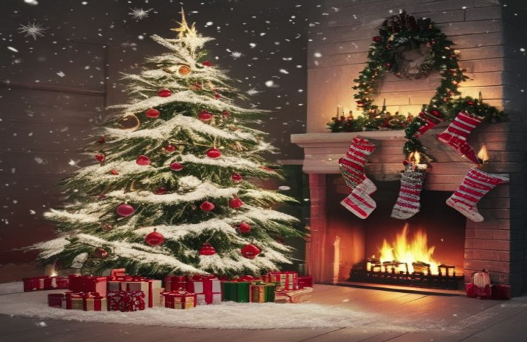 iPad AI Wallpaper Christmas