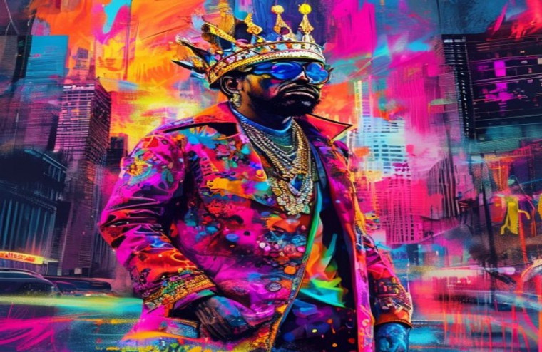 King Von HD AI Wallpaper