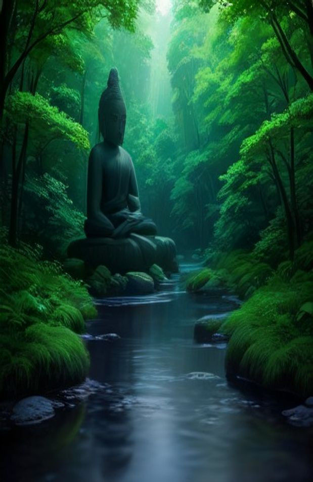Buddhist AI Wallpaper And Screensavers
