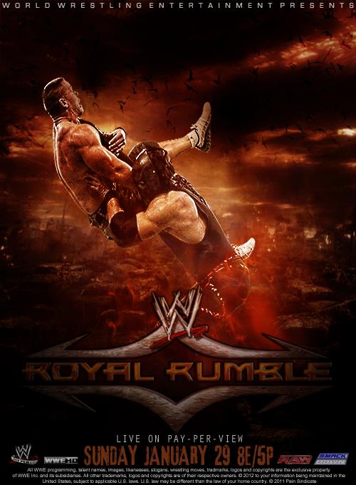 Free Download Wwe Royal Rumble Custom Poster By Brettbrand [600x777] For Your Desktop Mobile