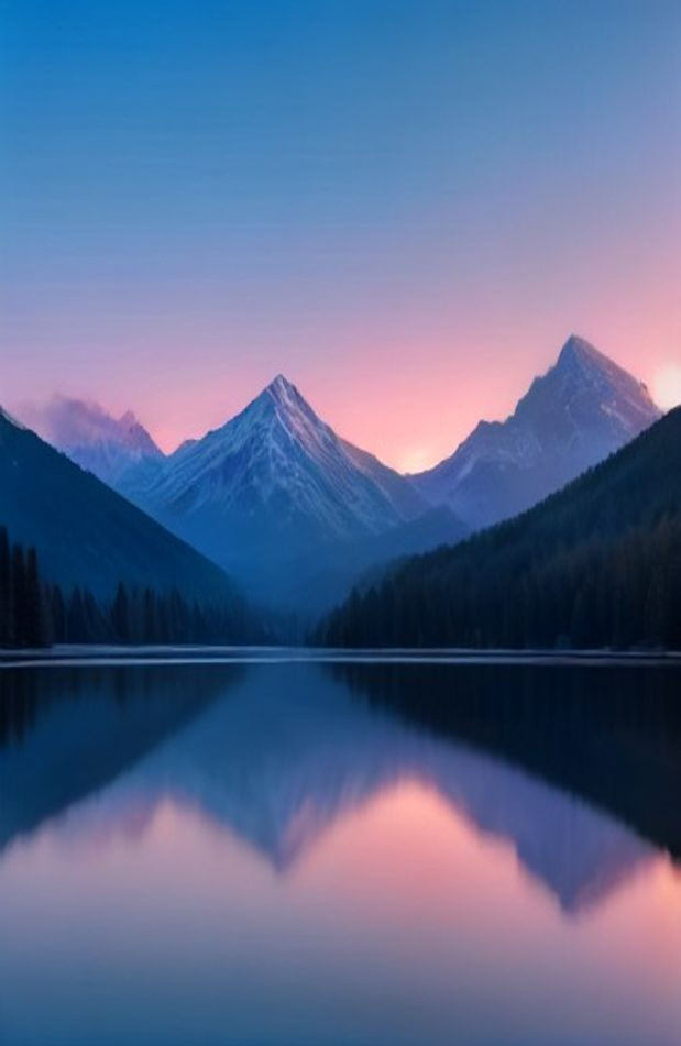 Dual Screen HD AI Wallpaper