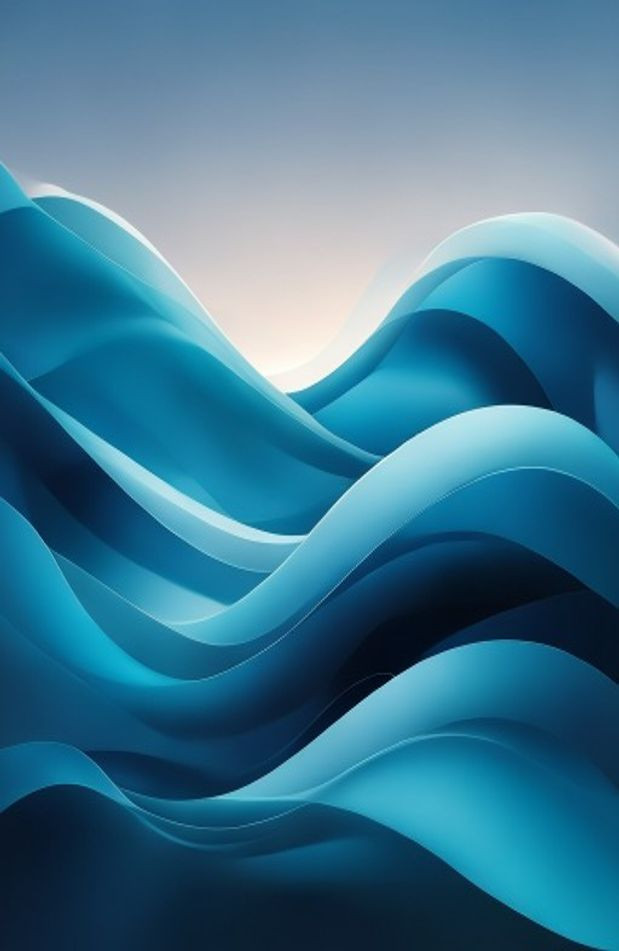 Windows Blue AI Wallpaper