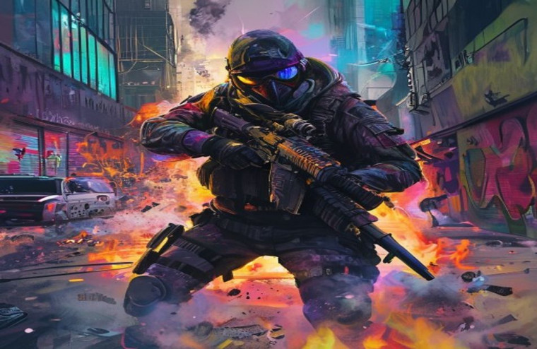 Cs Go Terrorist AI Wallpaper