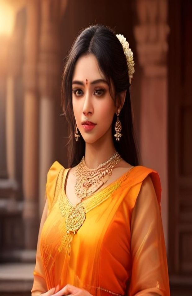 Tamil Actress HD AI Wallpaper