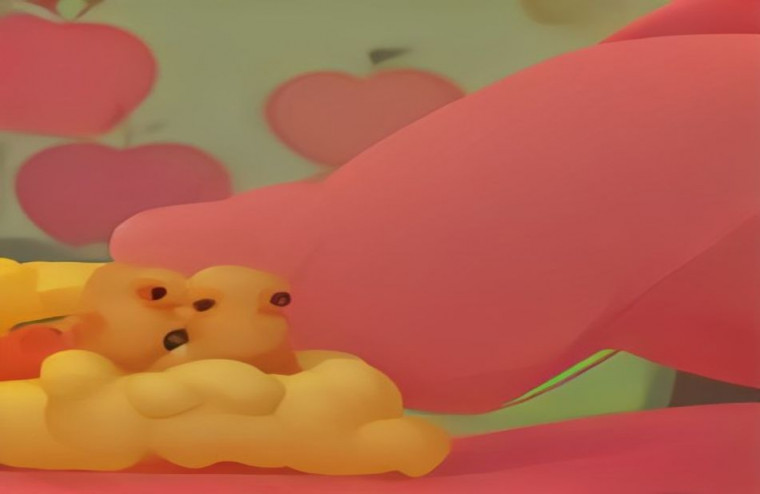 Homer Simpson Apple AI Wallpaper