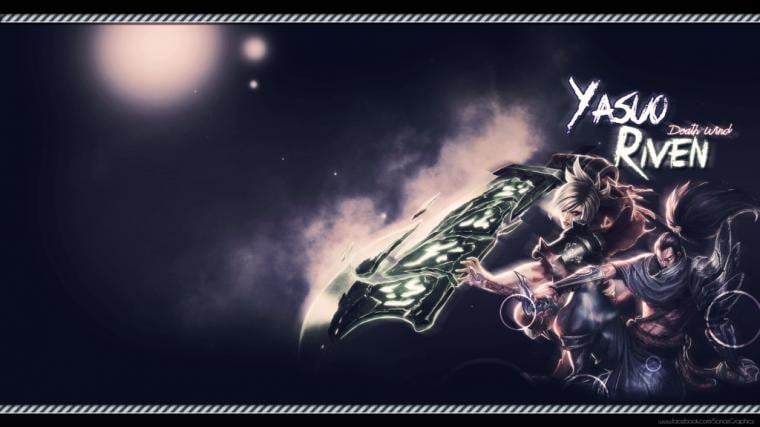 Free download The Last Breath Yasuo vs Riven by Kashuse [1163x686] for