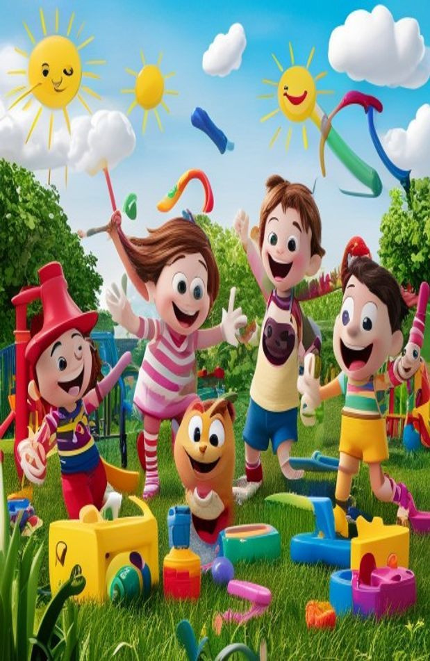 Nick Jr AI Wallpaper