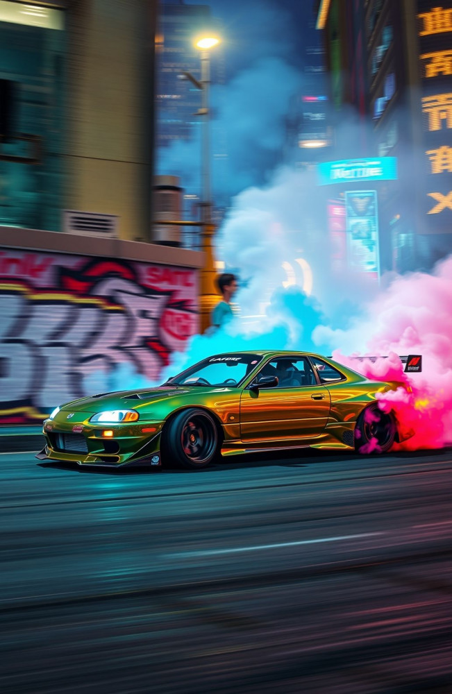 Jdm Drift AI Wallpaper