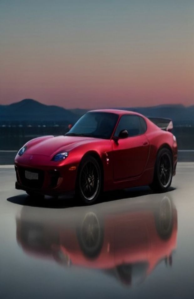 Mazda Rx7 AI Wallpaper