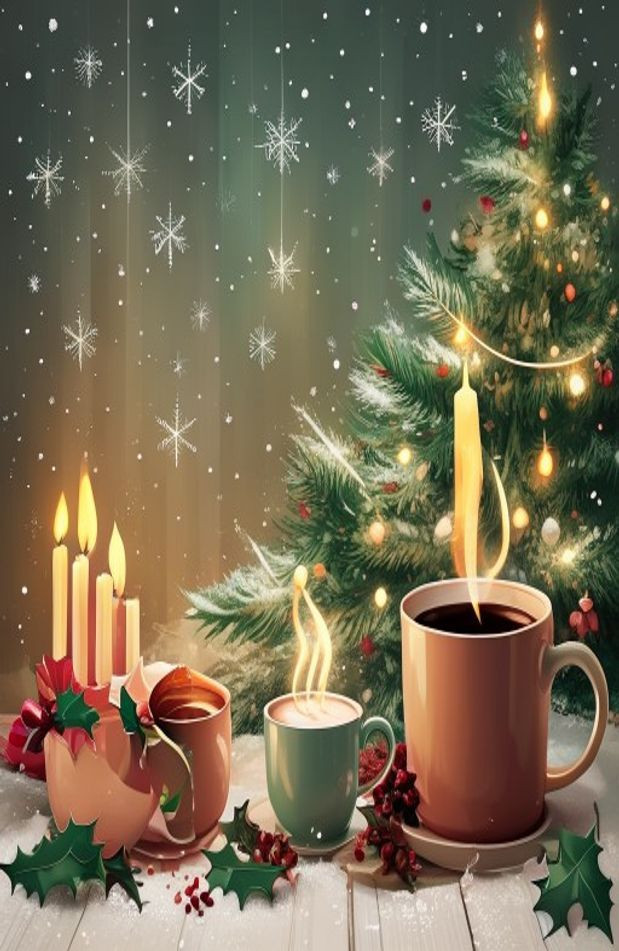 Aesthetic AI Wallpaper Christmas