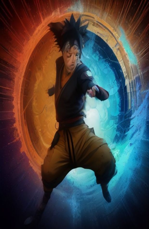 Cool Naruto AI Wallpaper