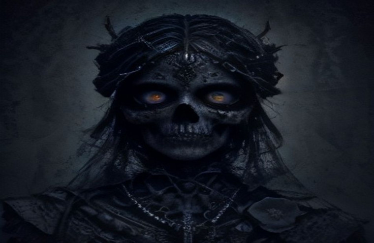 HD Skull AI Wallpaper 1080p