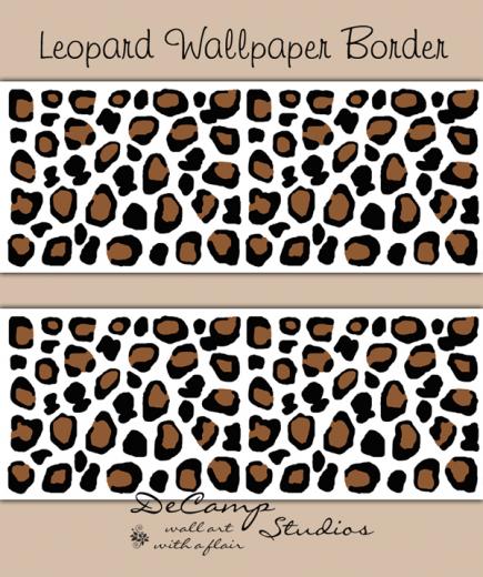 Free download Wallpaper border cheetah and zebra ebay [665x415] for