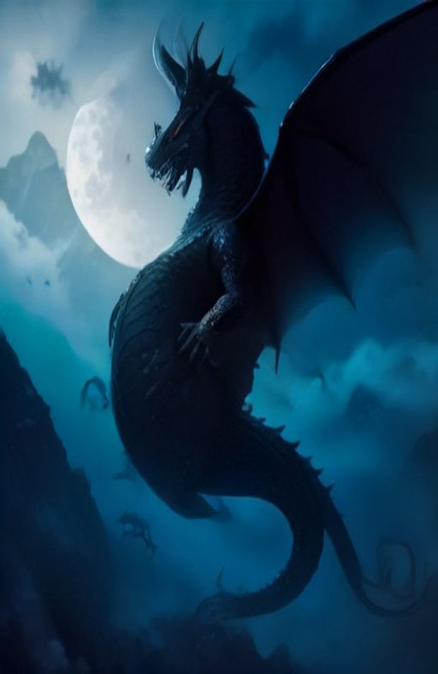 Alpha Toothless AI Wallpaper