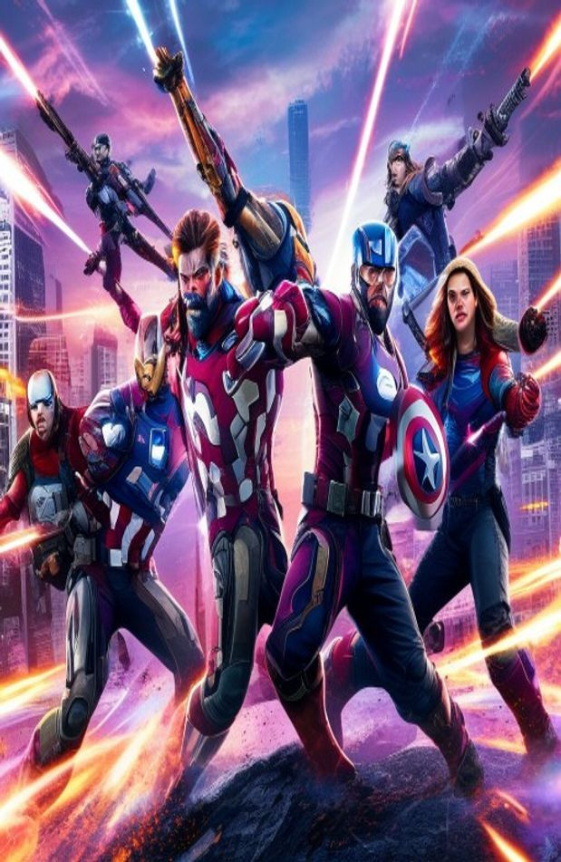 Avengers HD AI Wallpaper 1080p
