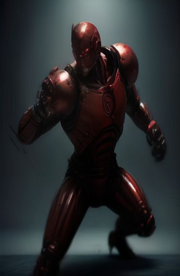 Atom Real Steel AI Wallpaper