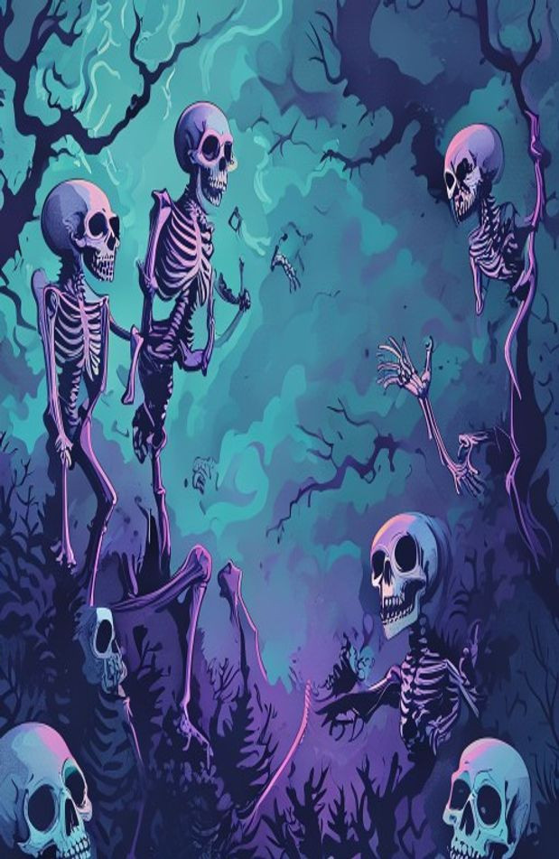 Dark Humor AI Wallpaper