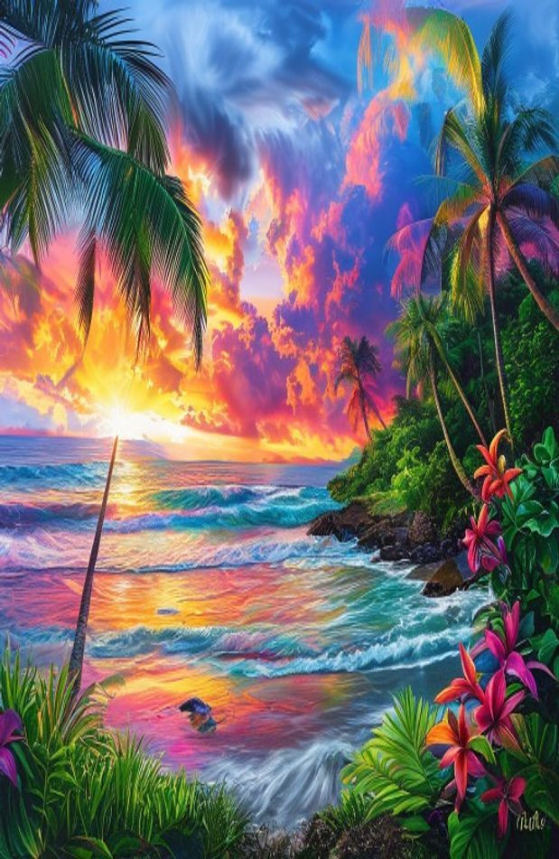Hawaii AI Wallpaper Screensavers