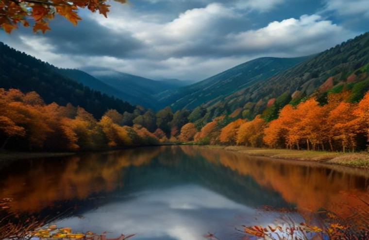 Autumn AI Wallpaper