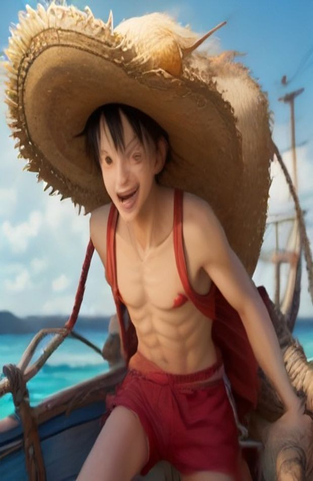 Monkey D Luffy AI Wallpaper HD