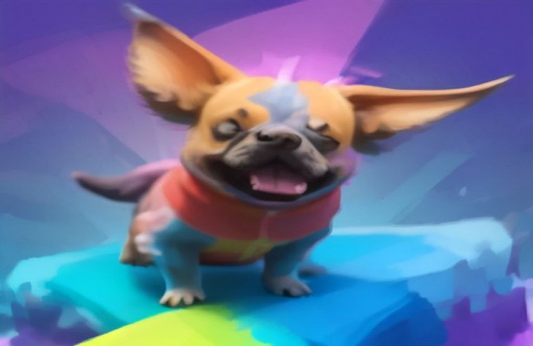 Doggo Fortnite AI Wallpaper