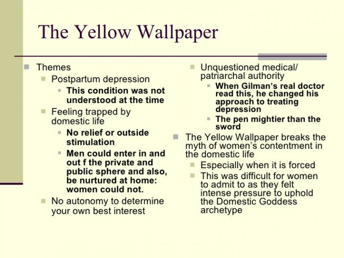 Free download The Yellow Wallpaper And Feminism Release date Specs
